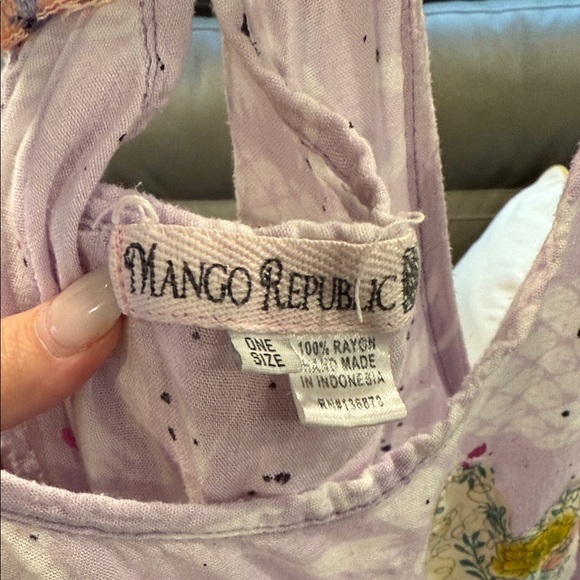 Upcycle OOAK Colorful Graphic Tank Top One Size fits most - Picture 2 of 7